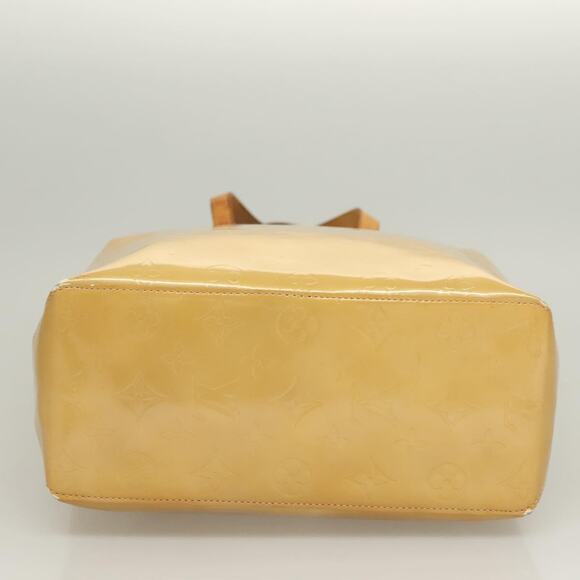 LOUIS VUITTON Monogram Vernis Reade MM Hand Bag Beige M91141 - Picture 5 of 16